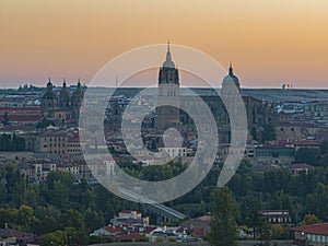 Aerial view of Salamanca