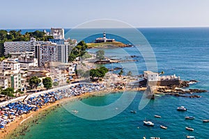 Aerial View of Salvador da Bahia, Brazil