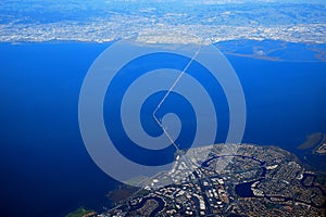 Aerial View of the San Francisco Bay