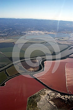 Aerial view San fransisco photo