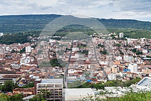 Aerial view of San Gil town