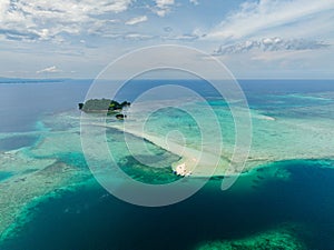 Tropical Islands in Barobo, Surigao del Sur. Philippines. photo