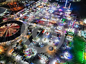 Aerial View Santa Rita Fair