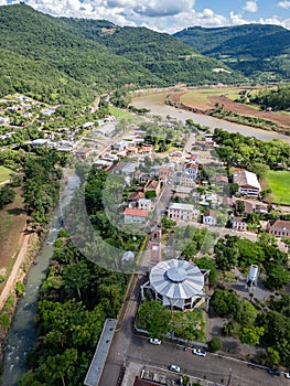 Aerial view of Santa Tereza village photo