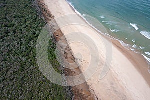 Aerial View of Scenic Cape Cod Seashore