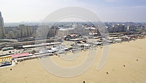 Aerial view on Scheveningen