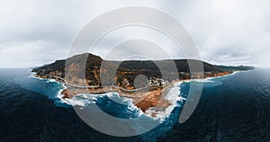 Aerial View of Sea Cliff Bridge, Wollongong, Illawarra, New South Wales