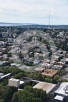 Aerial View of Seattle, Washington