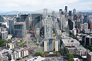 Aerial View of Seattle, Washington