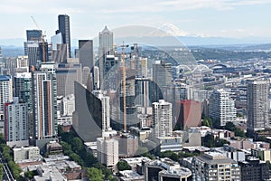 Aerial View of Seattle, Washington