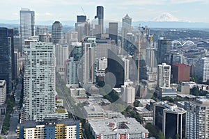 Aerial View of Seattle, Washington