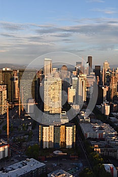 Aerial View of Seattle, Washington