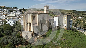 Aerial view of Setenil de las Bodegas, Andalusia. Southern Spain photo