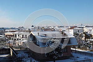 Aerial view of Settimo Torinese