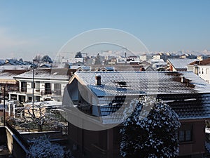 Aerial view of Settimo Torinese