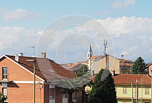 Aerial view of Settimo Torinese