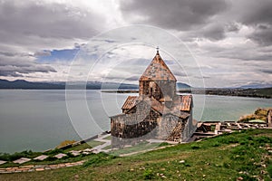 Aerial view of the Armenia landmarks