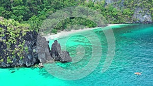 Aerial view of Seven Commando Beach