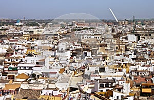 Aerial view of Sevilla