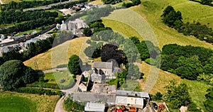 Aerial view of Sheepbridge House Newry Co Down Northern Ireland