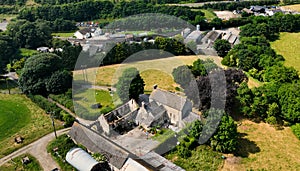 Aerial view of Sheepbridge House Newry County Down Northern Ireland