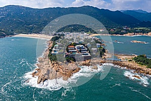 Aerial view of Shek O