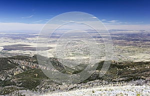 An Aerial View of Sierra Vista, Arizona, from Carr Peak