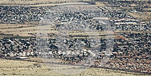 An Aerial View of the Sierra Vista, Arizona, Lenzner Avenue Area