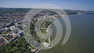 Aerial view of Silistra, Bulgaria