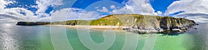 Aerial view of the Silver Strand in County Donegal - Ireland