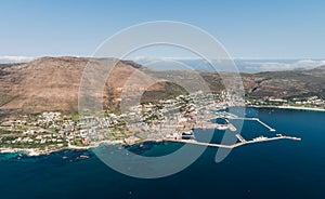 Aerial view of Simonstown South Africa