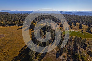 Aerial view of Sitgreaves National Forest