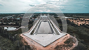 Aerial view of Songkhla central Mosque