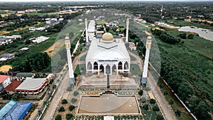 Aerial view of Songkhla central Mosque