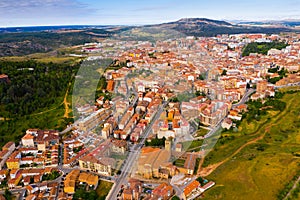 Aerial view of Soria