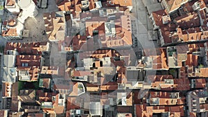 Aerial view Split Croatia.