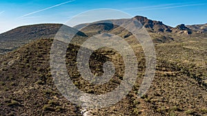 Aerial View Of Spur Cross Ranch Regional Park Near Cave Creek, Arizona