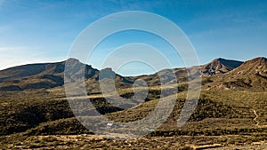 Aerial View Of Spur Cross Ranch Regional Park Near Cave Creek, Arizona