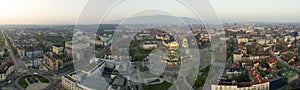 Aerial view of St. Alexander Nevsky Cathedral, Sofia, Bulgaria