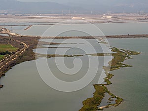 Stagno di Cagliari (Pool of Cagliari) lagoon photo