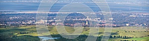 Aerial view of Stanford photo