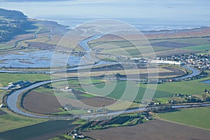 Aerial View of Stanwood Washington