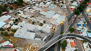 Aerial View Streets Hermosillo, Sonora