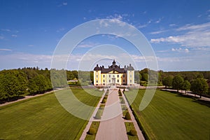 Aerial view of Stromsholm castle