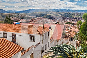 Aerial view of Sucre