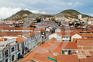 Aerial view of Sucre