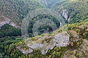 Aerial view of Suncuius, Bihor, Romania