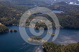 Aerial view of Sunshine Coast