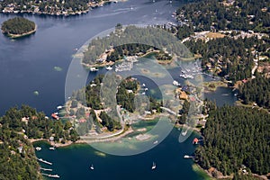 Aerial view of Sunshine Coast