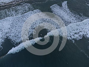 Aerial View of Surf, NZ